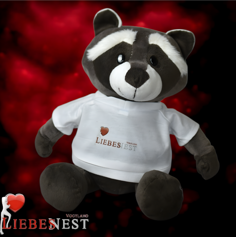 Plüschtier-Waschbär