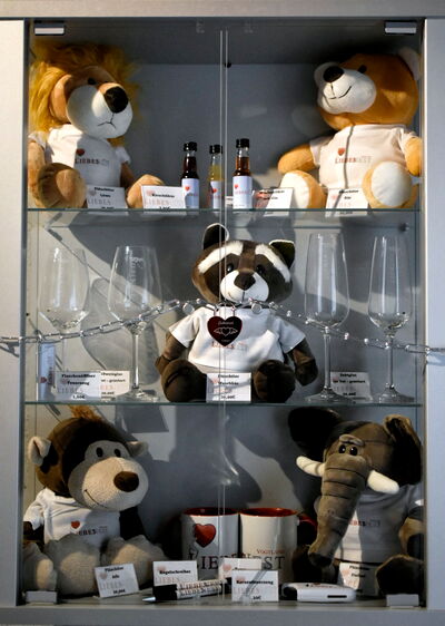 Vitrine für Shopartikel